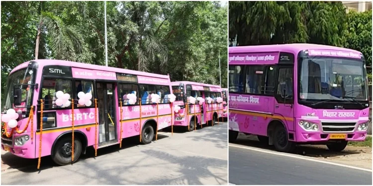 Bhagalpur Pink Bus Route And Time (New Deluxe Buses)
