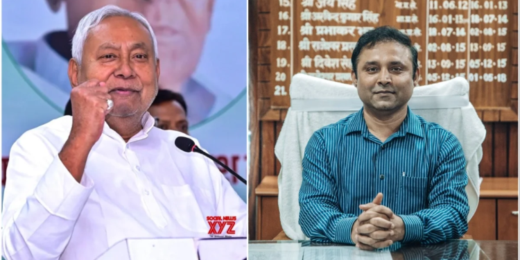 Nitish Kumar and Nawal Kishore
