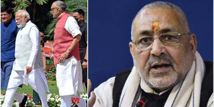 Giriraj Singh VIsits Bhagalpur to Celebrate 11 Years of Modi Government
