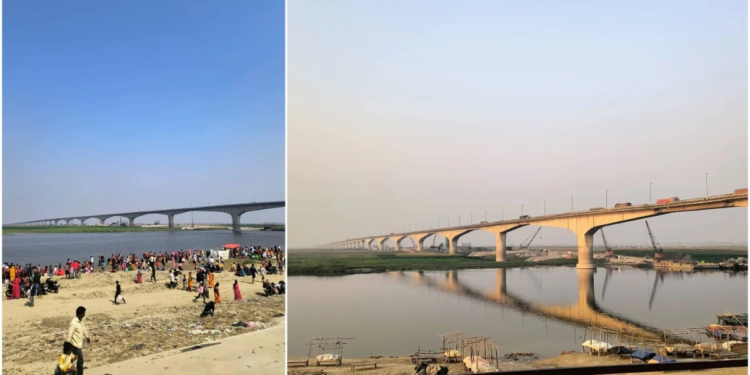 Why is the Bhagalpur Vikramshila Bridge Expansion Joint Gap Increasing