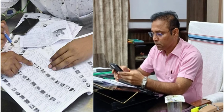 Bhagalpur Voter List Verification Official Is Strict With Employees